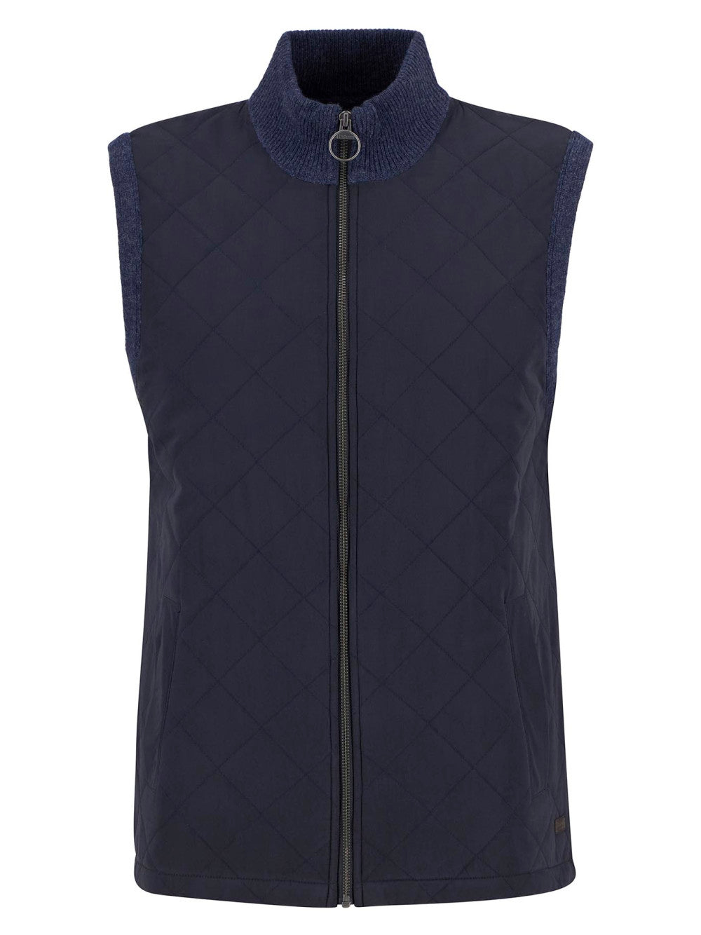 Barbour Mens Shoveler Knitted Gilet in Navy