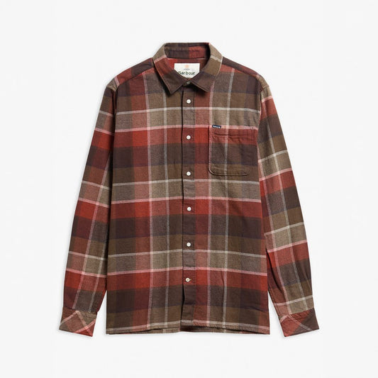 Barbour Mens Copswell Relaxed Fit Sporshirt in Beech