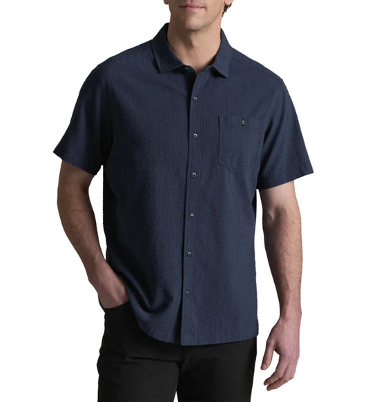 Kuhl Mens Kastaway SS Sportshirt in Pirate Blue