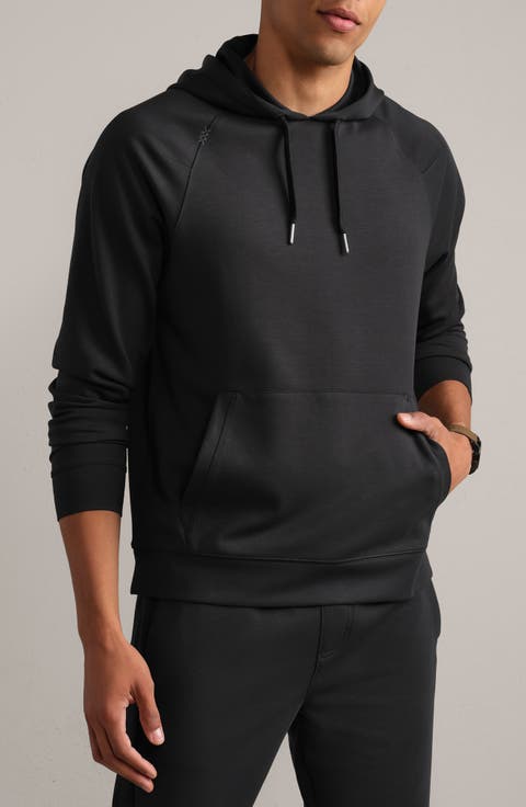 Rhone Mens Dreamstate Hoodie in Black