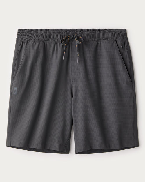 Rhone Mens Pursuit Trail Short in Asphalt