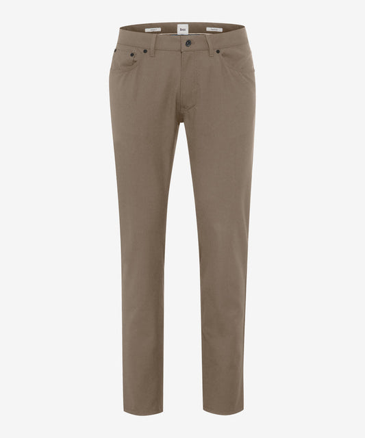 Brax Chuck Ceramica Five Pocket Pant in Camel
