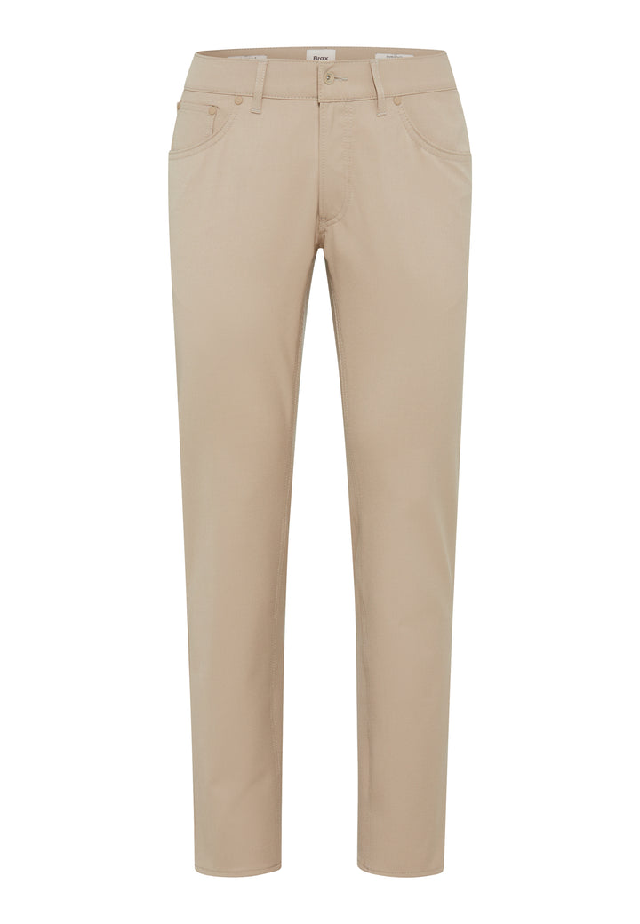 Brax Chuck Ceramica Five Pocket Pant in Ivory