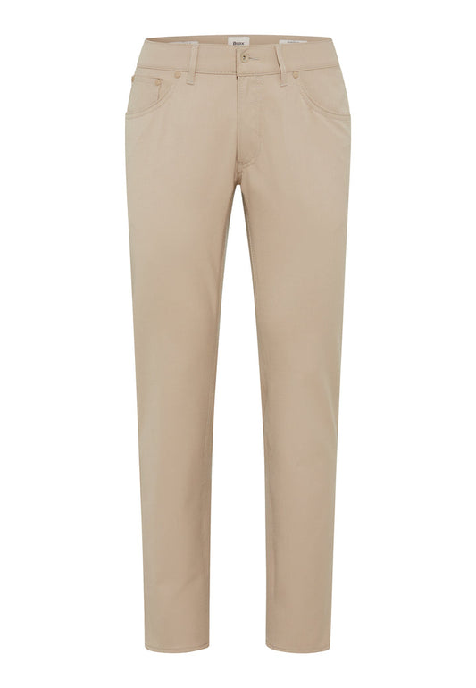 Brax Chuck Ceramica Five Pocket Pant in Ivory