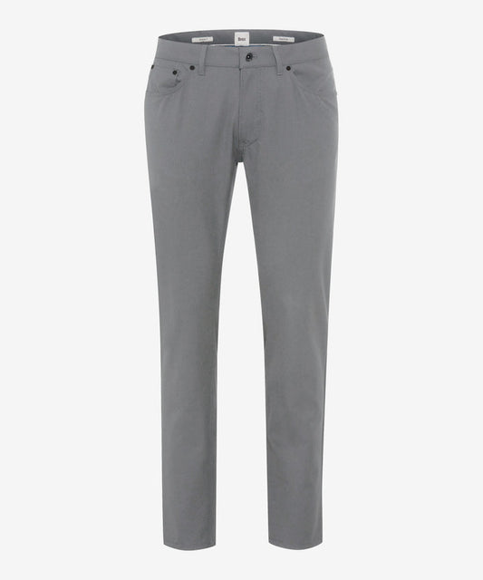 Brax Chuck Ceramica Five Pocket Pant in Silver Melange