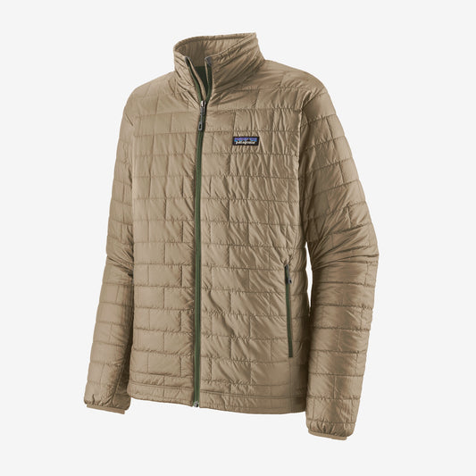 Patagonia Mens Nano Puff Jacket in Seabird Grey