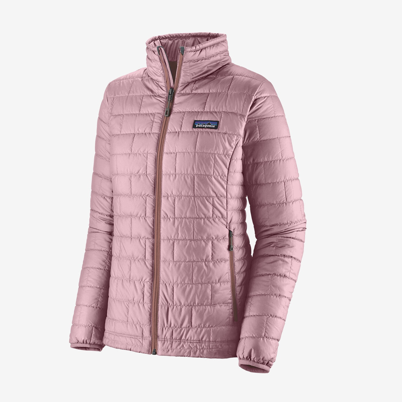 Womens Patagonia Nano Puff Jacket in Stormy Mauve