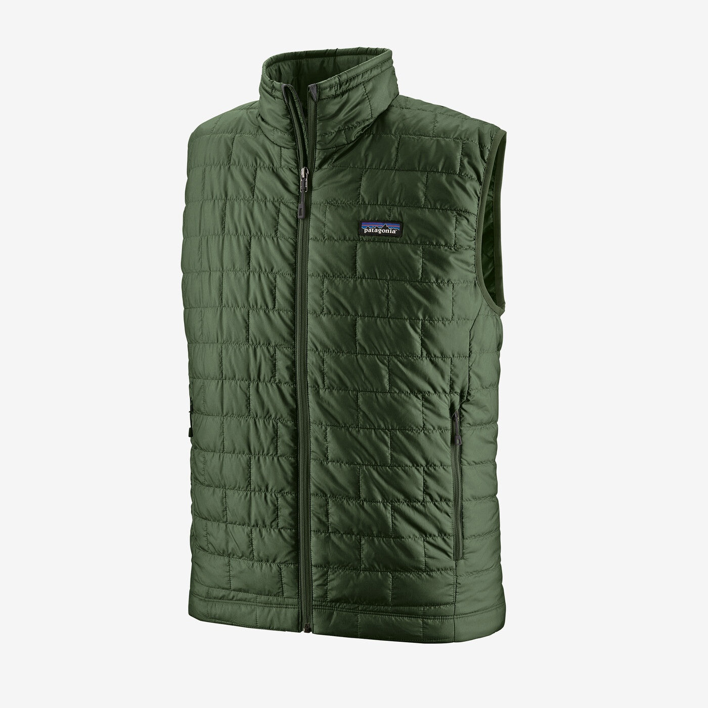 Patagonia Mens Nano Puff Vest in Torrey Pine Green