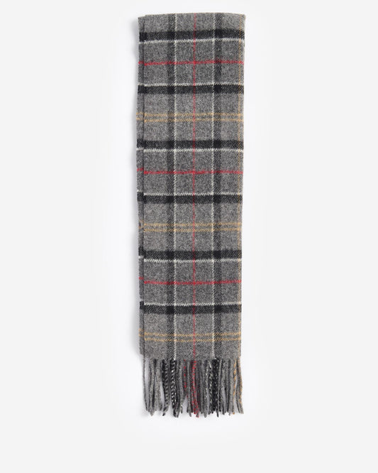 Barbour Mens Lambswool Scarf in Modern Tartan