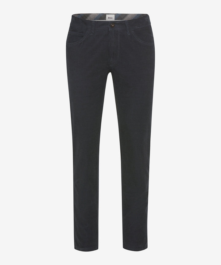 Brax Chuck DX Hi-Flex 5 Pocket Corduroy Pant in Anthracite