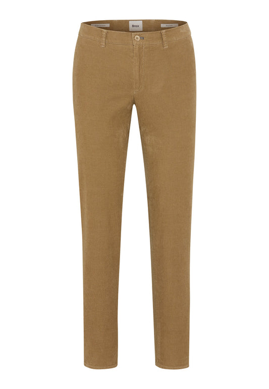 Brax Chuck DX Hi-Flex 5 Pocket Corduroy Pant in Camel