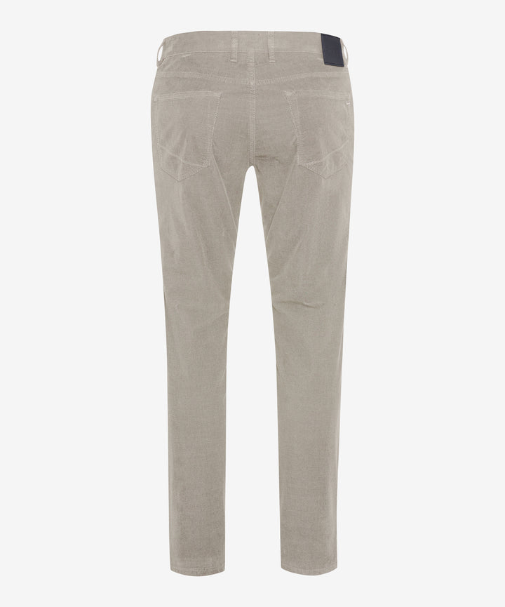 Brax Chuck DX Hi-Flex 5 Pocket Corduroy Pant in Ivory