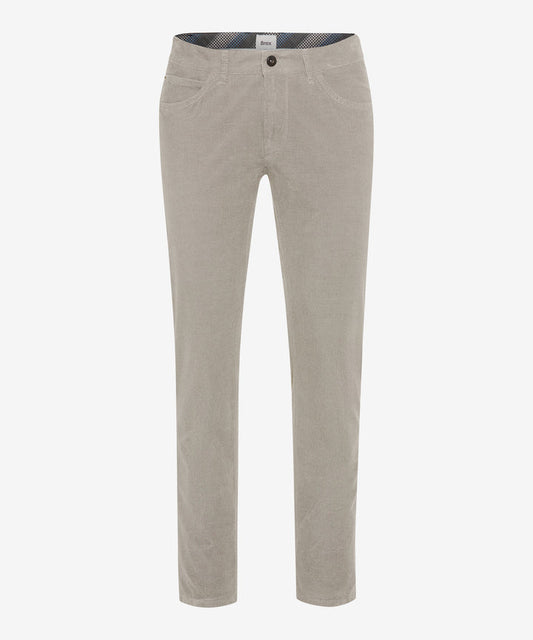 Brax Chuck DX Hi-Flex 5 Pocket Corduroy Pant in Ivory