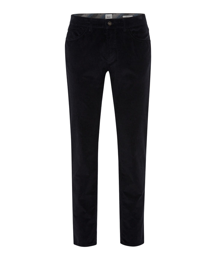 Brax Chuck DX Hi-Flex 5 Pocket Corduroy Pant in Navy