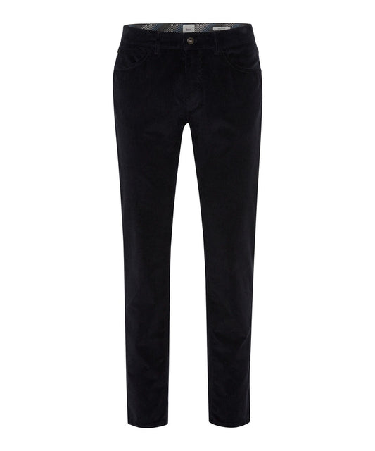Brax Chuck DX Hi-Flex 5 Pocket Corduroy Pant in Navy