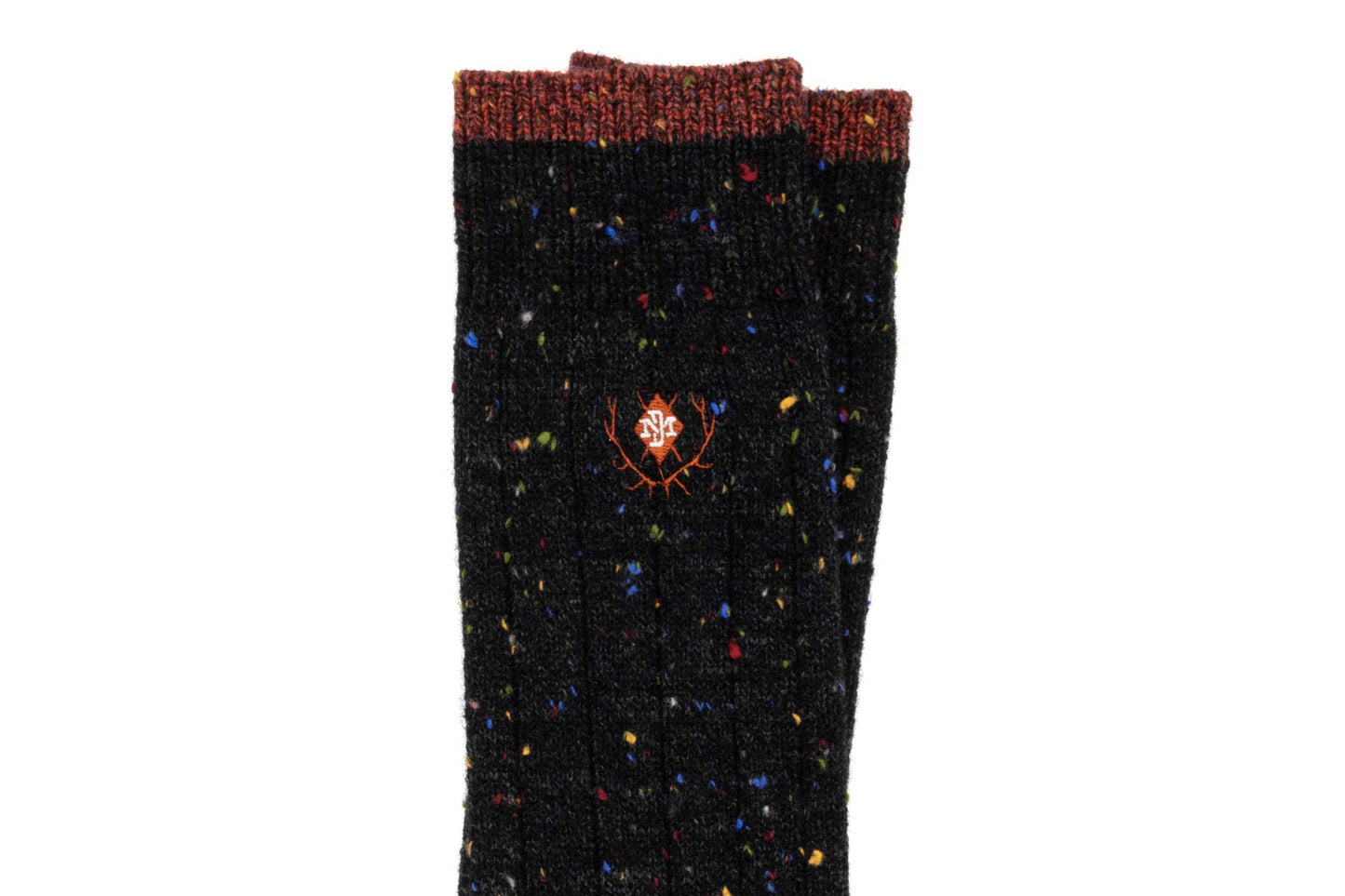 Martin Dingman Donegal Andean Alpaca Yarn Socks - Black