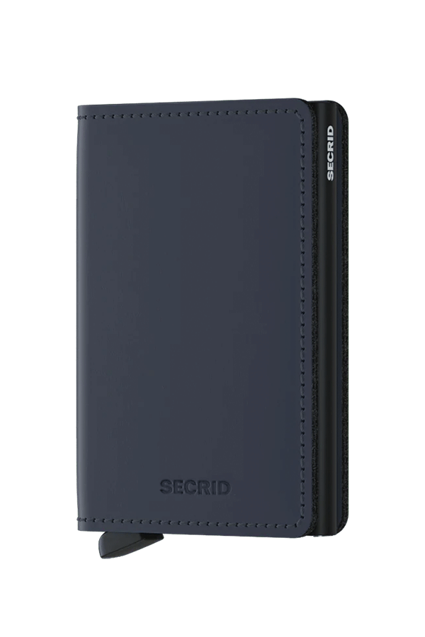 Secrid Slim Wallet in Matte Nightblue