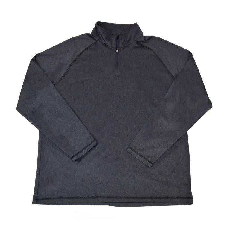 F/X Fusion Performance Quarter Zip in Charcoal