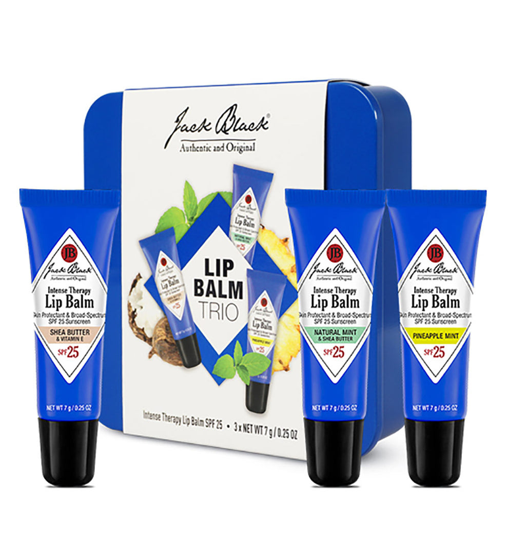 Jack  Black Lip Balm Trio Pack