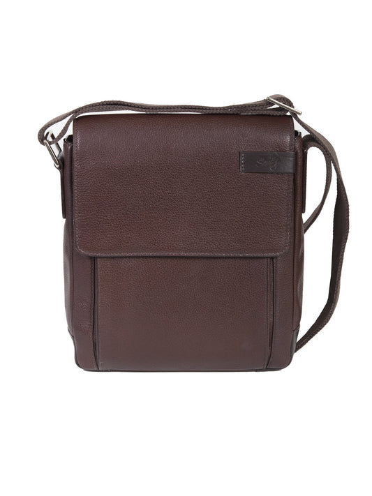 Scully Leather Shoulder Tote in Sierra