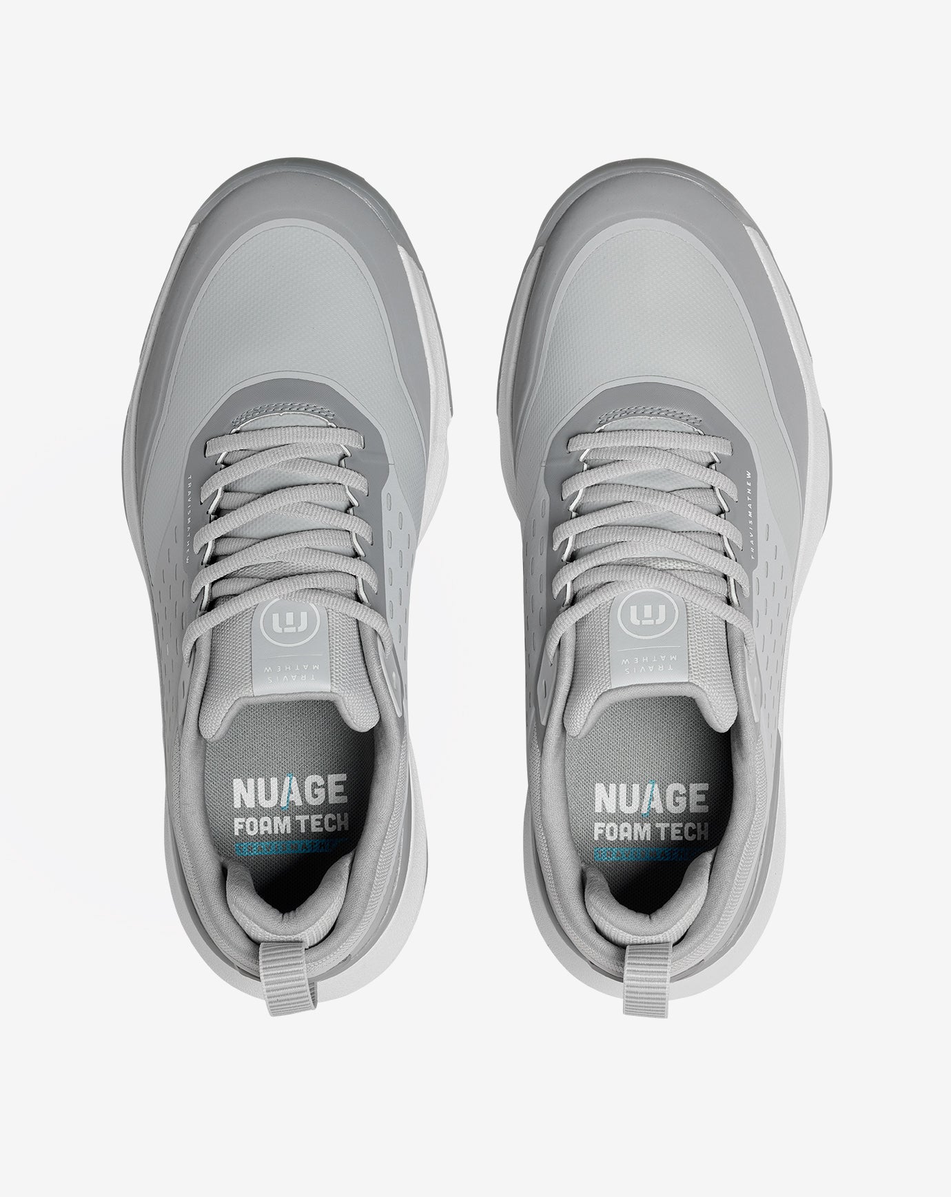 Travis Mathew NuAge Mega Golf Shoe in Light Grey