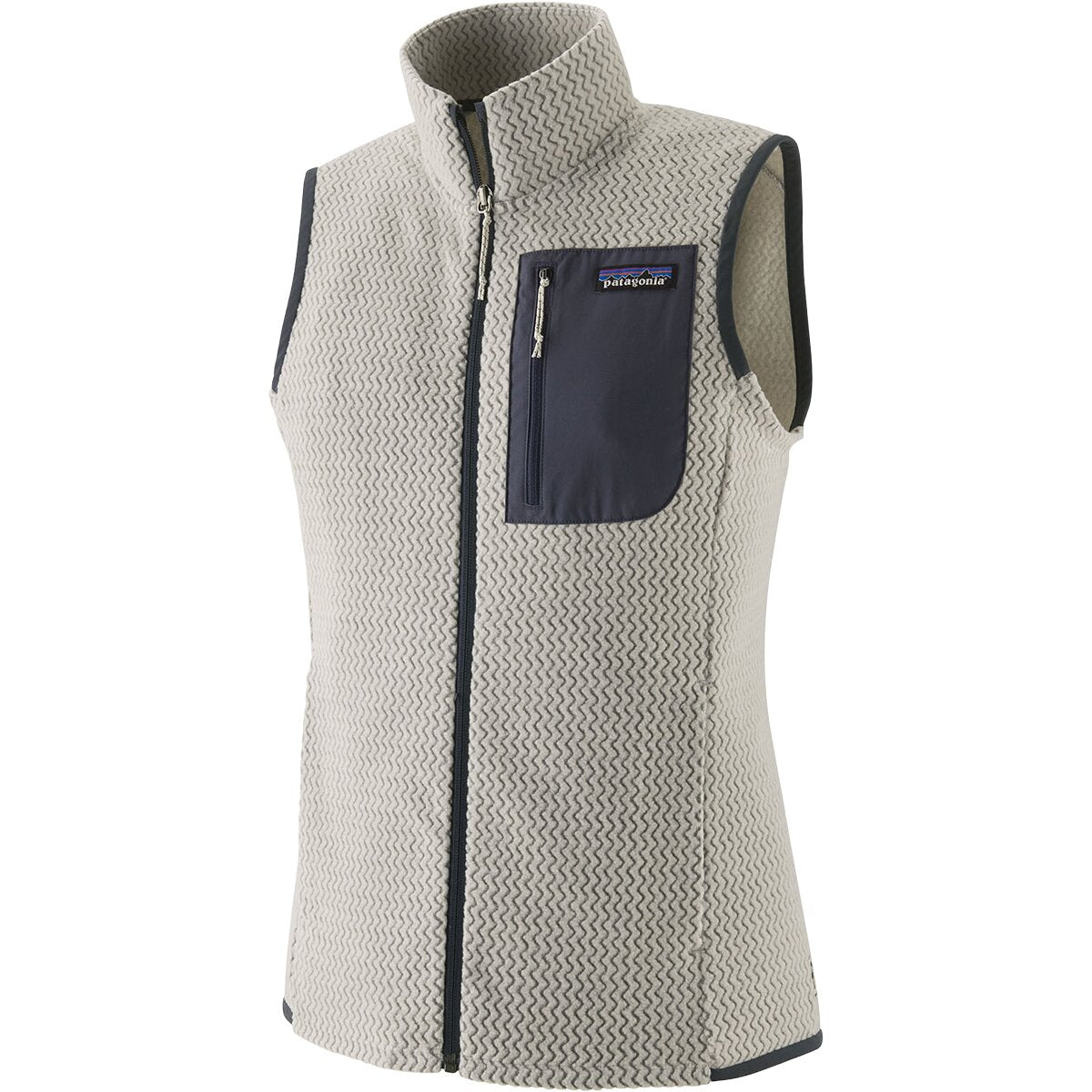 Womens Patagonia R1 Air Vest in  Birch White