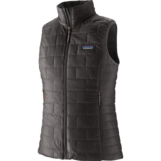Womens Patagonia Nano Puff Vest in Black