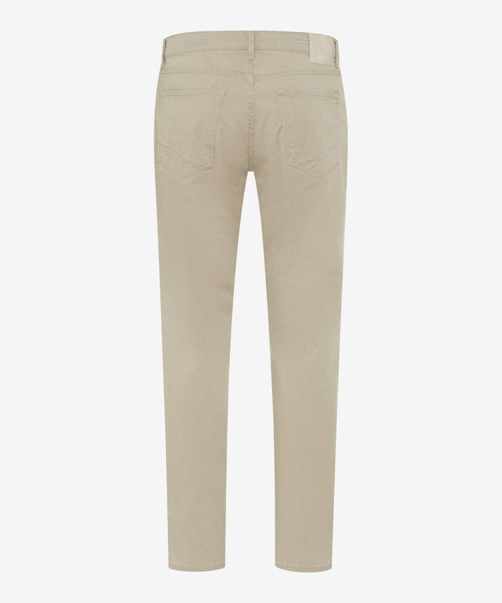Brax Chuck Tritone Flex Five Pocket Pant in Beach