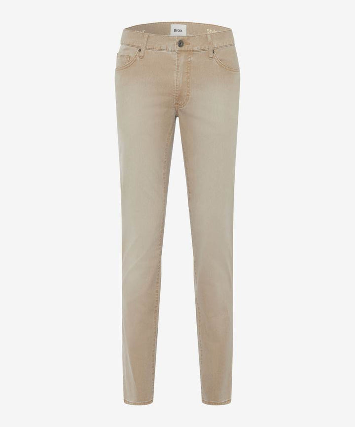 Brax Chuck Dry Color Flex Five Pocket Pant in Cacao