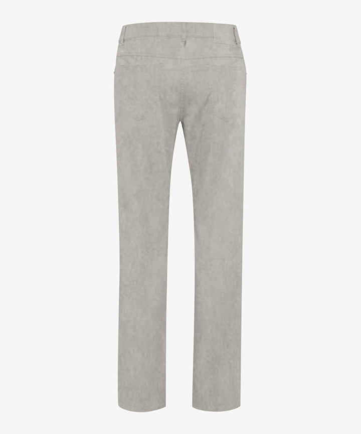 Brax Cadiz Marathon 5 Pocket Pant in Platin