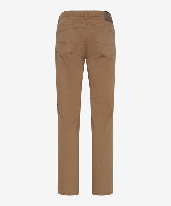 Brax Cadiz Marathon Five Pocket Pant in Beige