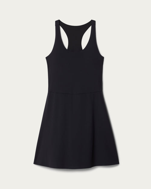 Womens Rhone Course to Court Sport Dress in Black