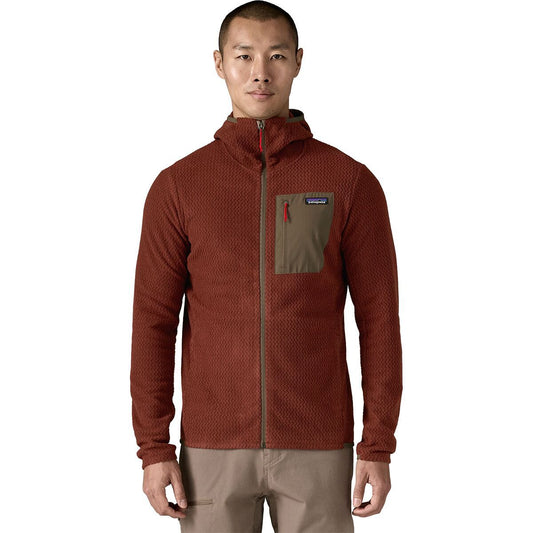 Patagonia Mens R1 Air Full-Zip Hoody in Dried Vanilla