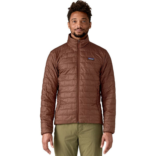 Patagonia Mens Nano Puff Jacket in Dried Vanilla