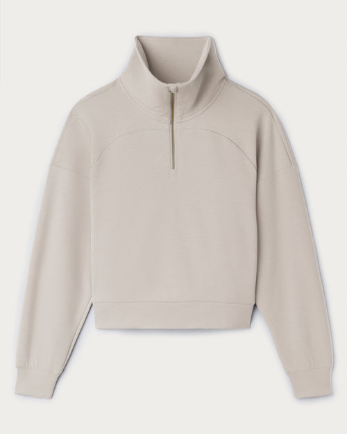Womens Rhone Dreamglow Half Zip in Sand
