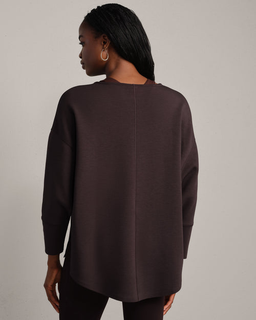 Womens Rhone Dreamglow Pullover in Dark Espresso