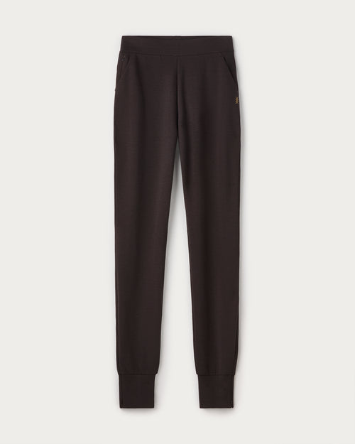 Womens Rhone Dreamglow Tapered Leg Pant in Dark Espresso