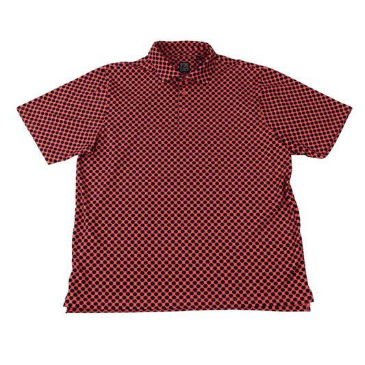 F/X Fusion Medallion Foulard Polo in Coral