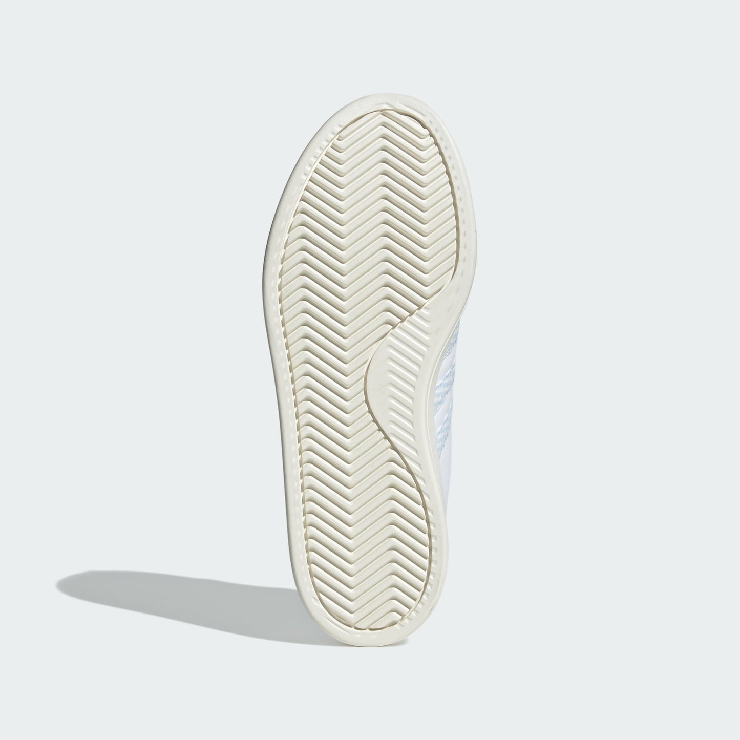 Womens Adidas Grand Court 2.0 Shoe in White/Glow Blue