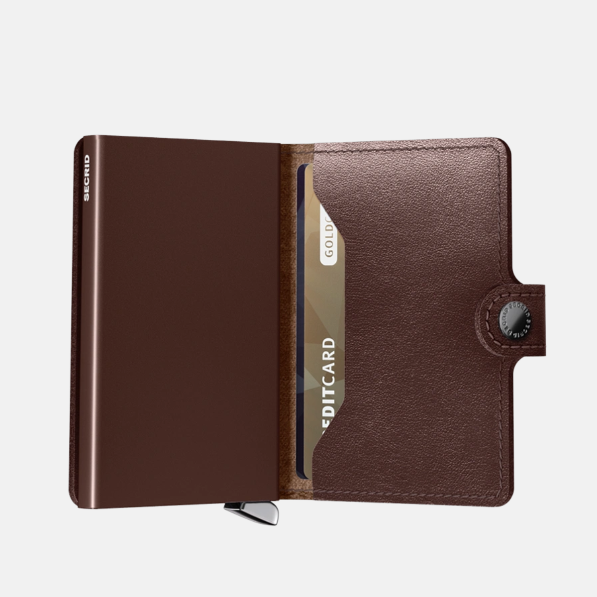 Secrid Premium Mini Wallet in Dusk Dark Brown