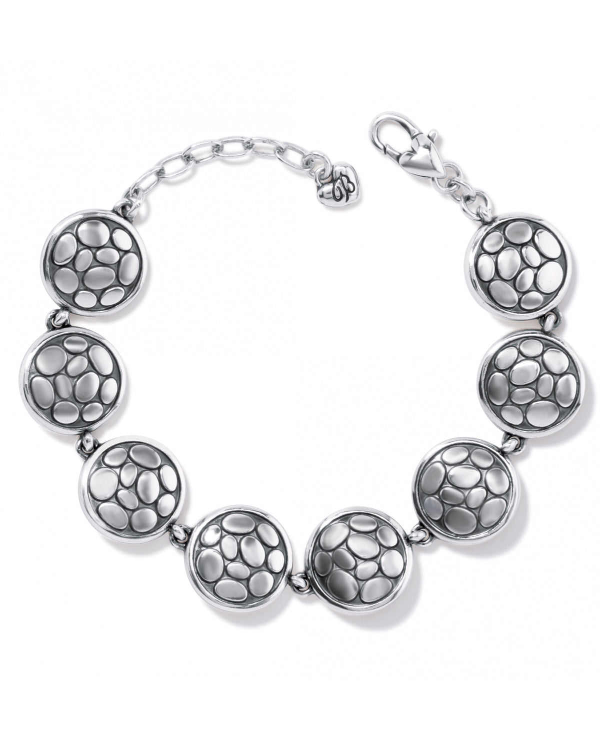 Womens Brighton Pebble Round Link Bracelet