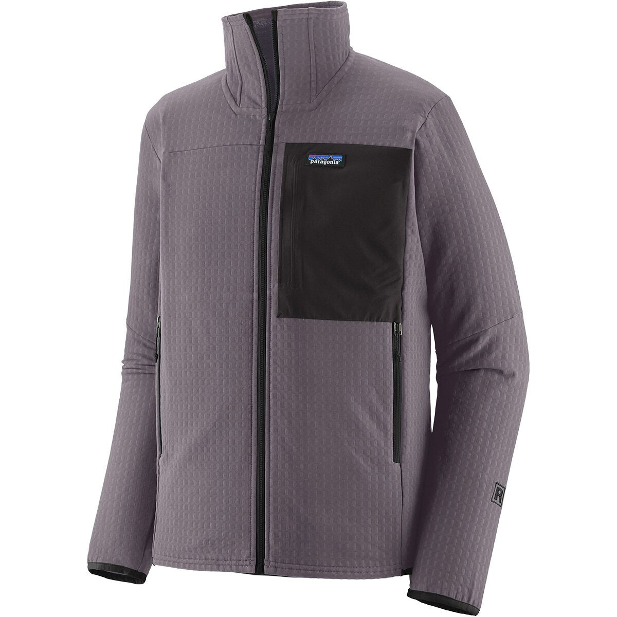 Patagonia Mens R2 TechFace Jacket in May Grey