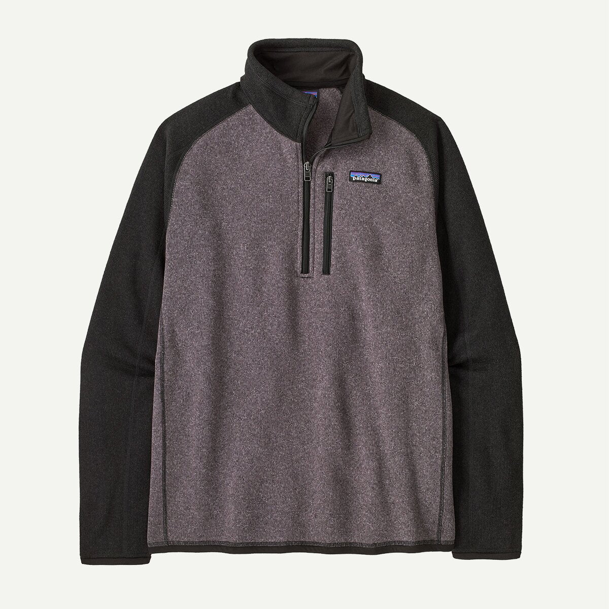 Patagonia Mens Better Sweater Quarter Zip in May Grey