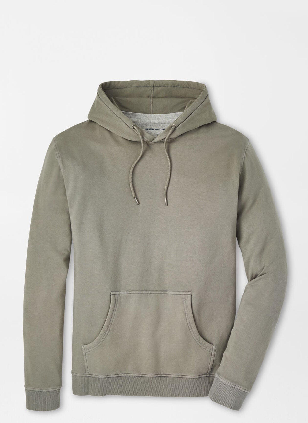 Peter Millar Lava Wash Hoodie in Military