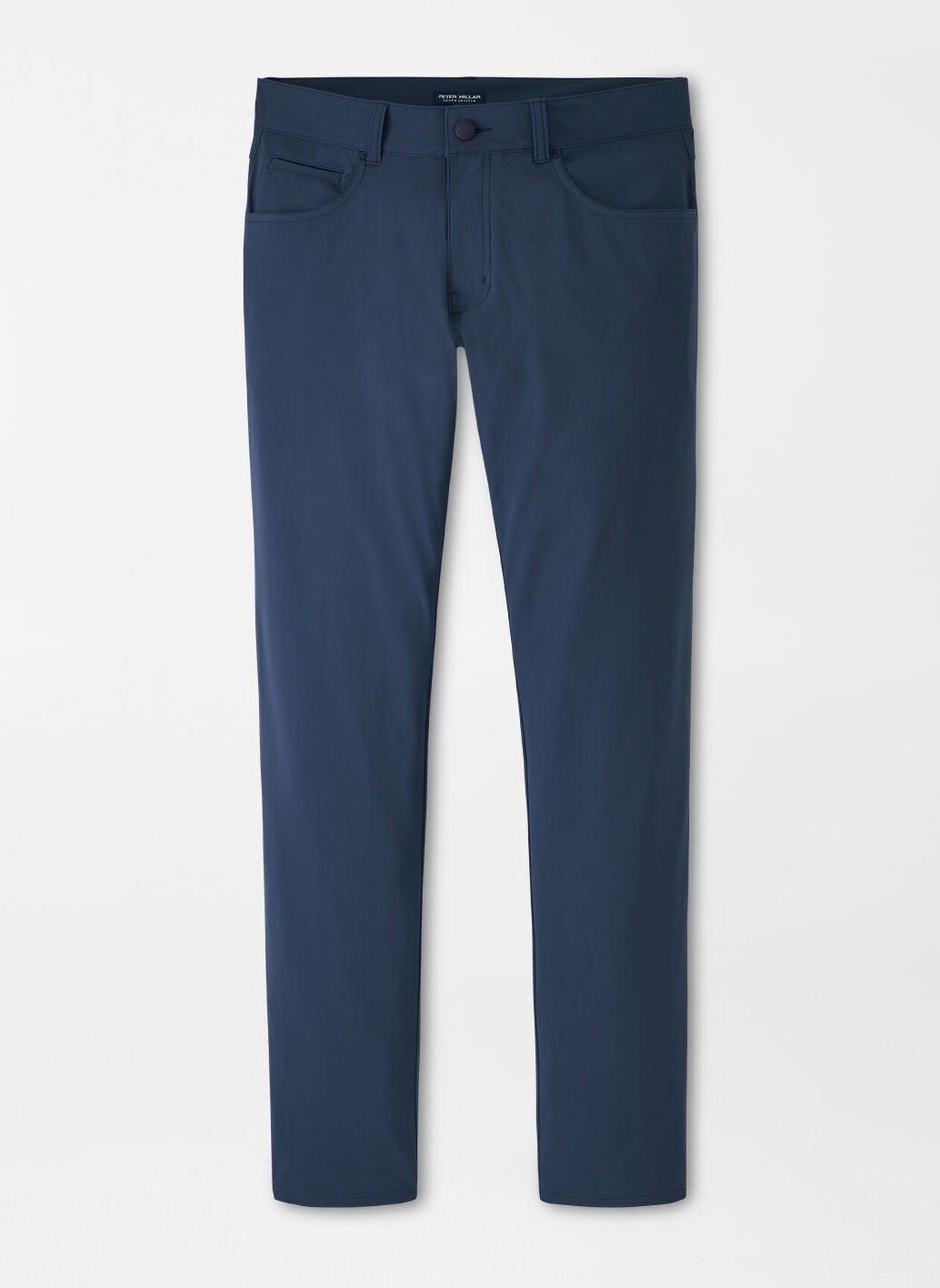 Peter Millar Bingham Performance Five-Pocket Pant in Deep Blue Pearl