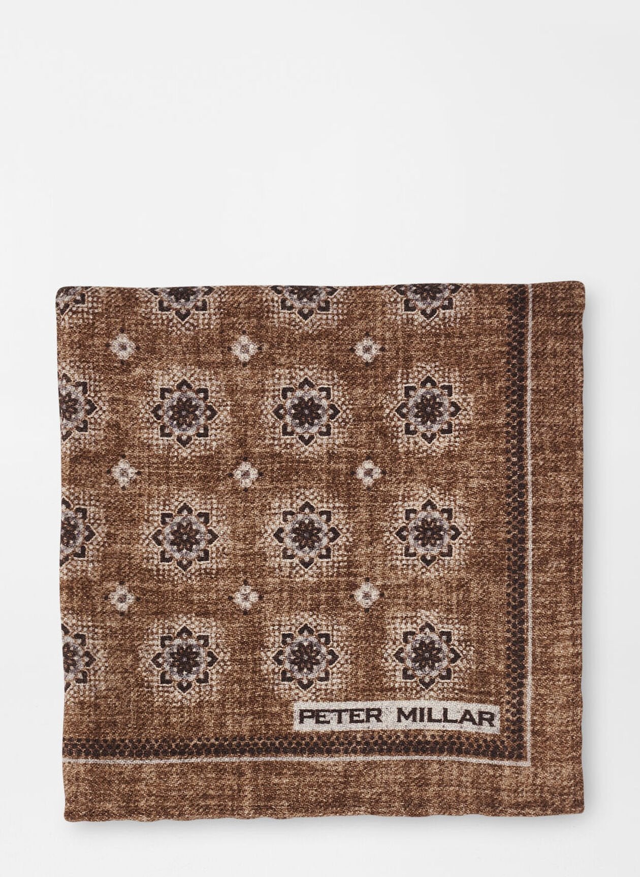 Peter Millar Montague Pocket Square in Rye