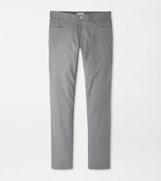 Peter Millar EB66 Melange Performance Five-Pocket Pant in Smoke