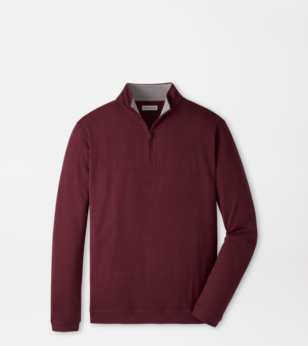Peter Millar Ardent Air Performance Quarter-Zip in Bordeaux