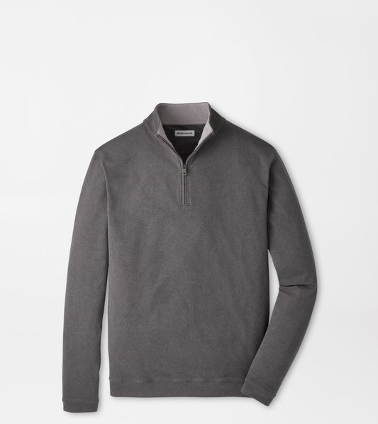 Peter Millar Ardent Air Performance Quarter-Zip in Iron