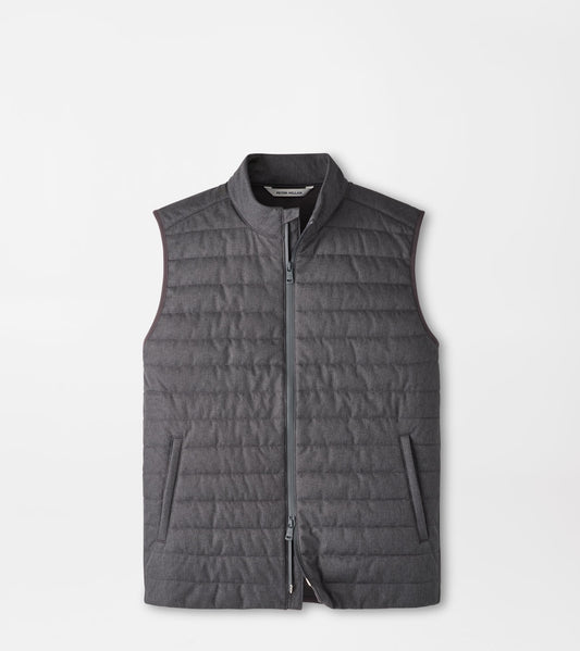 Peter Millar Parks Hybrid Vest in Iridium